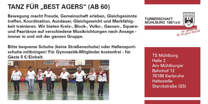 TANZ FUR „BEST AGERS" (AB 60)