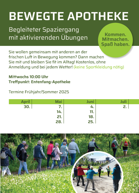 Begleiteter Spaziergang mit aktivierenden Ubungen